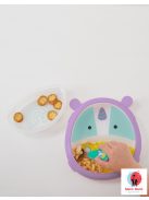 Skip Hop Zoo csúszásgátlós tányér szett Unikornis 