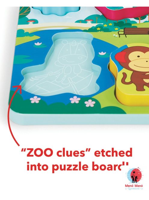 Skip Hop Zoo puzzle játék Park Pals 