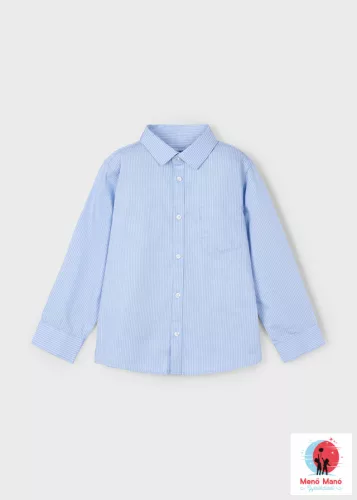 Mayoral fiú hosszú ujjú ing Lightblue