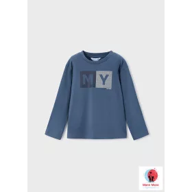 Mayoral basic fiú hosszú ujjú felső Steel