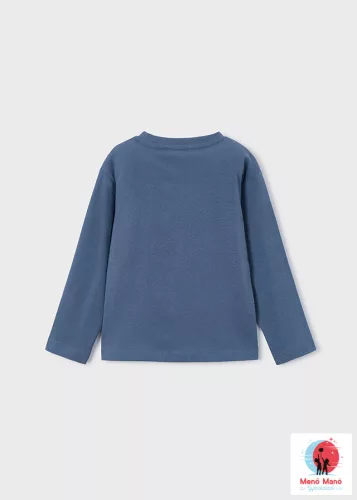Mayoral basic fiú hosszú ujjú felső Steel