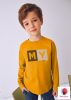 Mayoral basic fiú hosszú ujjú felső Mustard