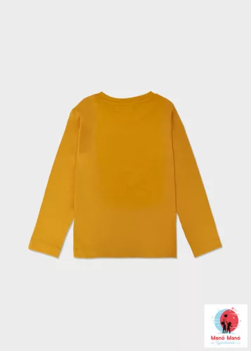 Mayoral basic fiú hosszú ujjú felső Mustard