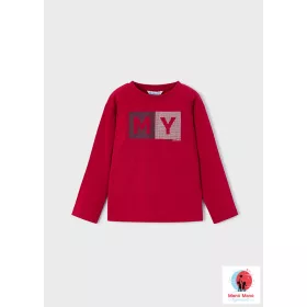 Mayoral basic fiú hosszú ujjú felső Red