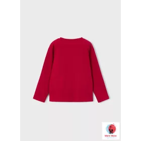 Mayoral basic fiú hosszú ujjú felső Red