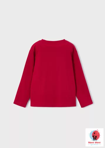 Mayoral basic fiú hosszú ujjú felső Red
