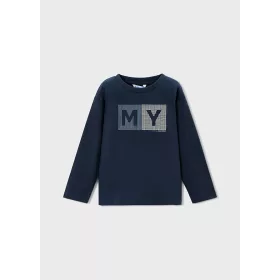 Mayoral basic fiú hosszú ujjú felső Navy