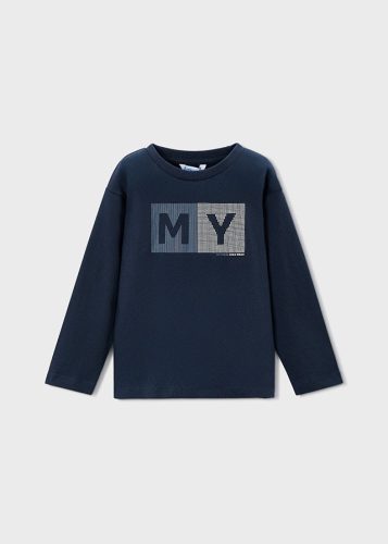 Mayoral basic fiú hosszú ujjú felső Navy