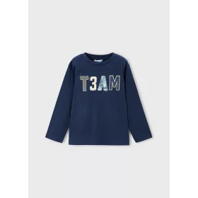   Mayoral fiú hosszú ujjú felső –  „TEAM” felirattal, sötétkék színű