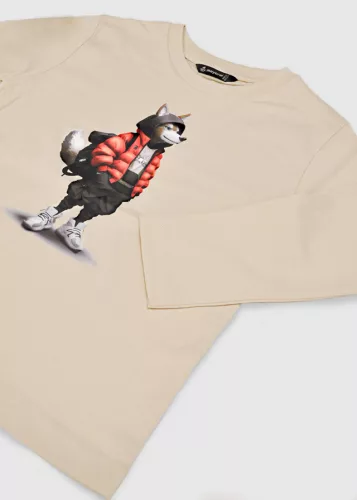 Mayoral fiú interaktív felső bézs