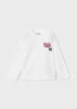 Mayoral fiú hosszú ujjú felső – motoros grafikával, nata (világos krém)