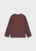 Mayoral fiú hosszú ujjú póló – szilvalila (Ciruela) szín, kamion mintával