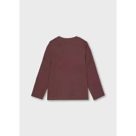   Mayoral fiú hosszú ujjú póló – szilvalila (Ciruela) szín, kamion mintával