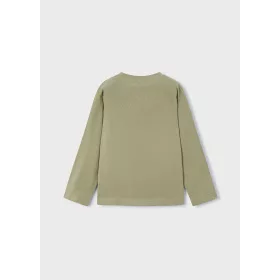   Mayoral fiú hosszú ujjú felső – bicikliző dínó grafikával, pistachio (pisztácia)