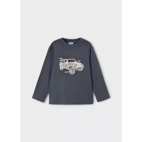   Mayoral fiú hosszú ujjú interaktív felső – terepjáró mintával, kék