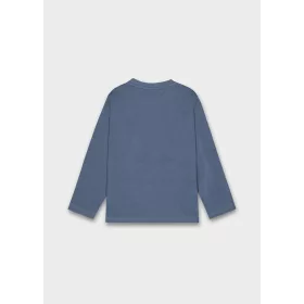   Mayoral fiú hosszú ujjú felső – 3D dínó grafikával, acero (acél-szürke)