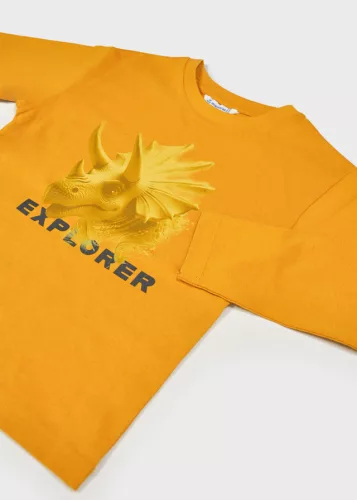 Mayoral fiú hosszú ujjú felső dínós mintával