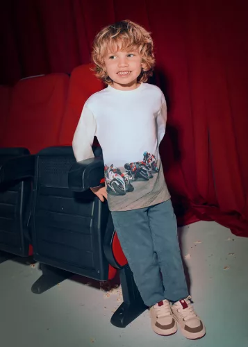 Mayoral fiú hosszú ujjú felső - Montor minta