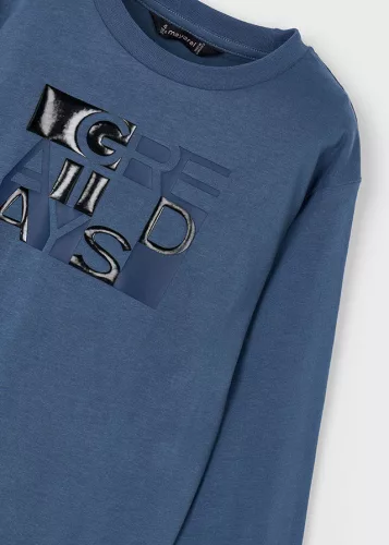 Mayoral fiú hosszú ujjú felső – Acero színben