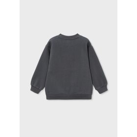   Mayoral szürke fiú pulóver – Autós mintás “YOU ARE HERE” felirattal