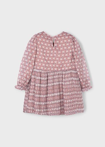 Mayoral mintás kislány ruha – Maquillaje