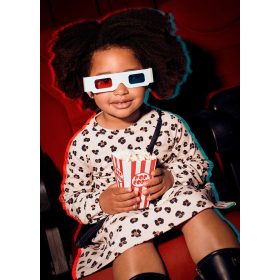   Mayoral lány pulóverruha kis táskával – arena (világos bézs)