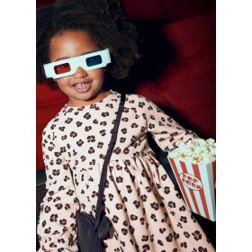   Mayoral lány pulóverruha kis táskával – arena (világos bézs)