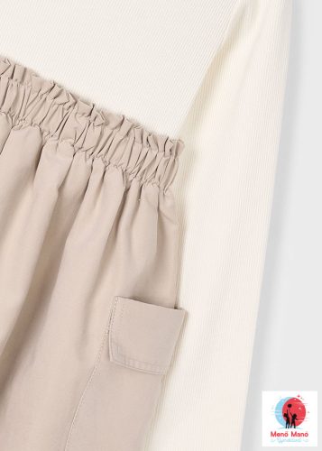 Mayoral lány kombinált cargo ruha – arena (homok)