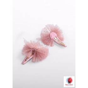   Abel & Lula lány hajcsat szett virágos tüllös – Pétalo