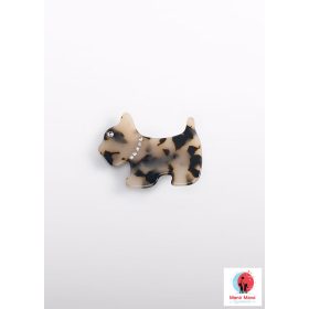 Abel & Lula kutyás hajcsat – fekete (Black)