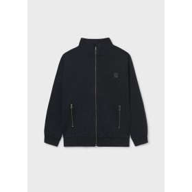 Mayoral fiú cipzáras pulóver – fekete