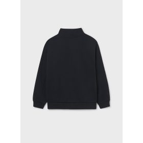 Mayoral fiú cipzáras pulóver – fekete