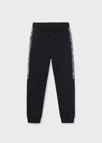 Mayoral fiú melegítő nadrág – oldalt elhelyezett mintával, fekete