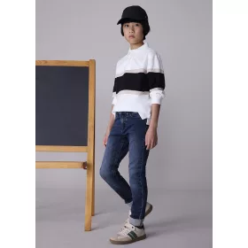   Mayoral fiús slim fit farmer – sötét „blue-black” árnyalatban