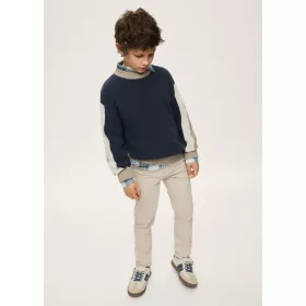   Mayoral fiú világosbézs slim fit chino nadrág – 140 cm (10 év)