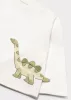 Mayoral baba fiú krémszínű, dinoszauruszos hosszú ujjú felső – 80 cm (12 hó)