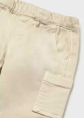 Mayoral baba fiú szürkésbézs cargo jogger babanadrág – 80 cm (12 hó)