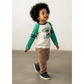   Mayoral baba fiú barna bélelt kordbársony babanadrág – 80 cm (12 hó)