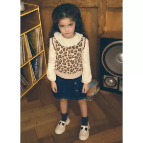 Mayoral mini lány mellény – 104 cm (4 év) – Mayoral gyermekruha, 2026 ősz/tél