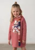 Mayoral mini lány rózsaszín, állatmintás kötött ruha kendővel – 104 cm (4 év) – Mayoral gyermekruha, 2026 ősz/tél