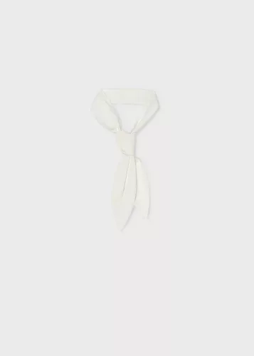 Mayoral lány krémszínű, nyakkendős ingblúz – 140 cm (10 év)