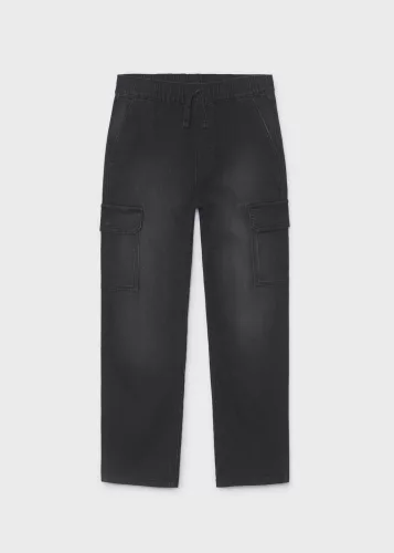 Mayoral fiú fekete farmernadrág – 140 cm (10 év)