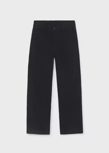 Mayoral fekete fiú Wide Leg chino nadrág – Wide Leg, bő szárú modell