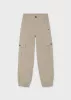 Mayoral fiú világosbézs cargo nadrág – 140 cm (10 év)