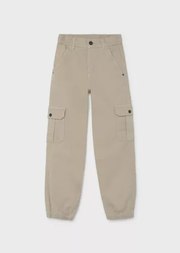 Mayoral fiú világosbézs cargo nadrág – 140 cm (10 év)