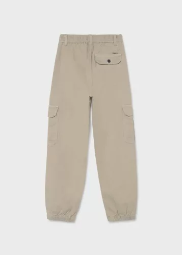 Mayoral fiú világosbézs cargo nadrág – 140 cm (10 év)