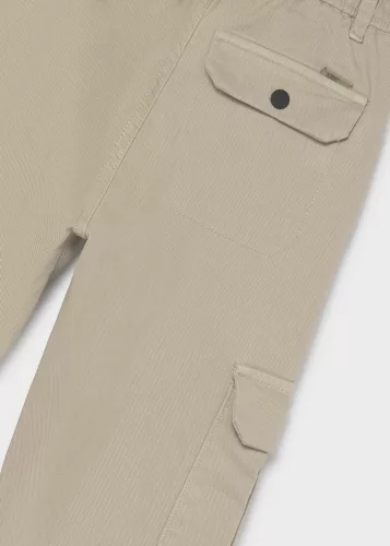 Mayoral fiú világosbézs cargo nadrág – 140 cm (10 év)