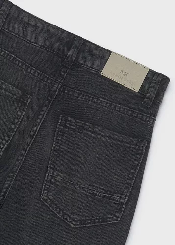 Mayoral fekete fiú Wide Fit farmernadrág – Wide Fit, széles szárú modell