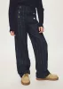 Mayoral lány sötétkék csíkos wide leg farmernadrág – 140 cm (10 év)