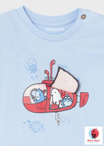 1029/45 3M póló Lightblue